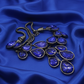 Ravishing Colbalt Blue Teardrop Necklace