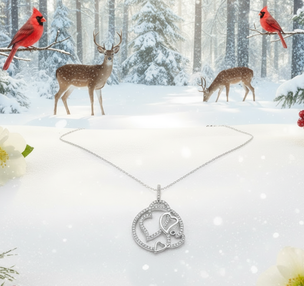 Multi Heart Necklace