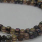 Amazing Crystal and Druk Brown Beaded,  One-of-a-Kind,  Necklace *handcrafted by Artistry Jewelry*