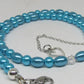 Gorgeous Turquoise, Crystal and Silver Necklace